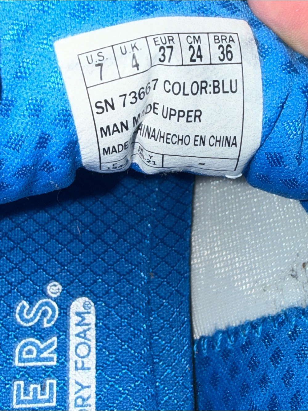 Skechers Women’s Athletic Shoes in Bright Blue